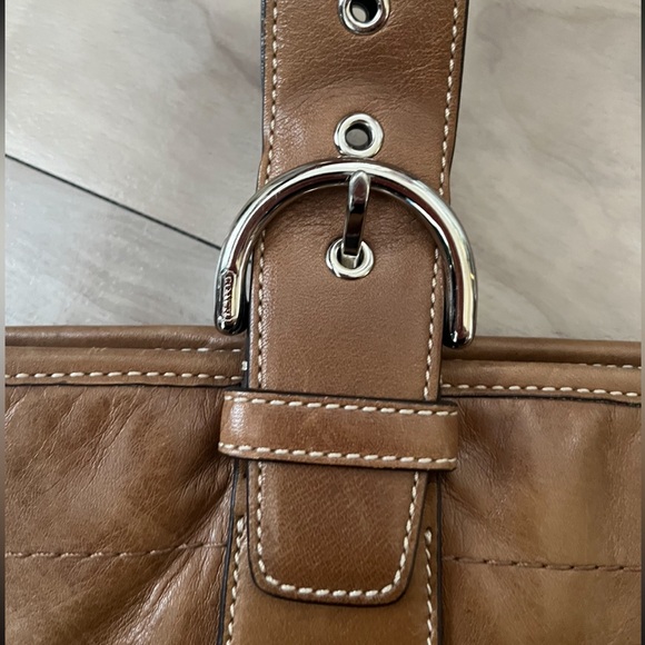Vintage Coach 9544 Soho Leather Tote - Picture 3 of 10